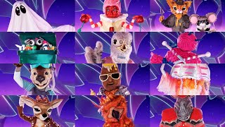 The Masked Singer UK ALL REVEALS Season 4 [upl. by Dredi]