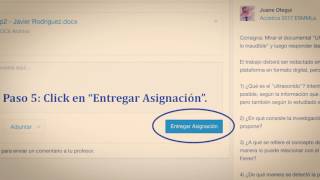 Tutorial EdModo ¿Cómo entregar una quotAsignaciónquot o quotTareaquot [upl. by Collier]