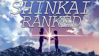 Every Makoto Shinkai Movie Ranked Worst to Best Your Name Suzume [upl. by Ennahtebazile555]