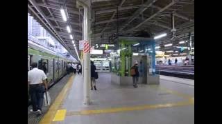 鶯谷駅上野駅御徒町駅秋葉原駅神田駅東京駅山手線 Uguisudani to Tokyo  Yamanote Line 160628 [upl. by Palua]