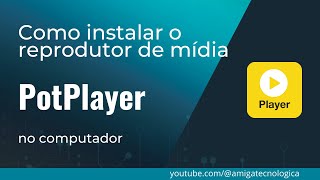 Como instalar o reprodutor de áudio e vídeo PotPlayer e definilo como padrão [upl. by Hugues]