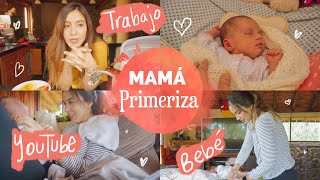 Mi primer mes siendo mamá  Trabajar con una recién nacida 🍼👩🏻‍💻 [upl. by Aicatsue375]