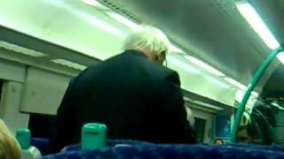 Vigilante passenger throws fare evader off Scotrail train [upl. by Yokoyama298]