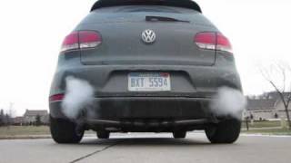 2010 Volkswagen MK6 GTI with 3quot EuroJet Downpipe amp Magnaflow Catback Exhaust Video  8ft away [upl. by Otecina]