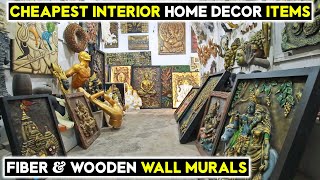 Decorative handicraft homedecor Items  Fiber amp Wooden wallmurals  Interior Decor Manufacturers [upl. by Georgiana]