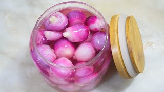 Sirke Wale Pyaz  Vinegar Onions  Sirke Wali Pyaz  1 Min Recipe [upl. by Akenahs]