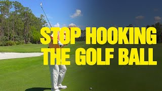 🔥🔥Stop Hooking the Golf Ball Swing Tips to Hit the Ball Straight [upl. by Aicirtap]