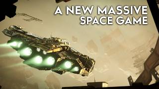 Hyperspace  A Stunning Looking MASSIVE Upcoming Space Game [upl. by Naarah]