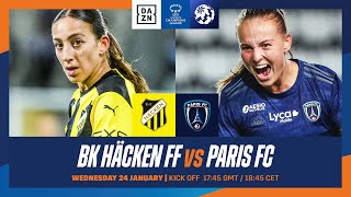 BK Häcken vs Paris FC  UEFA Womens Champions League 202324 Matchday 5 Full Match [upl. by Aniled]