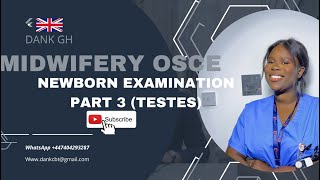 MIDWIFERY OSCE  NEWBORN EXAMINATION TESTES SEN  UK NMC Toc [upl. by Anid837]