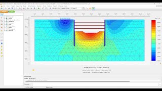 Plaxis 2D V20  Biện pháp thi công tầng hầm nhà cao tầng  Hố đào sâu [upl. by Karita]