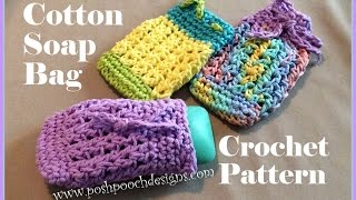 Cotton Soap Bag Crochet Pattern [upl. by Alhak]