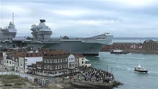 HMS Queen Elizabeth [upl. by Ocirnor462]