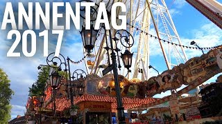 Annentag in Brakel 2017 ► Kirmes Fahrgeschäfte Mix │MGX [upl. by Frisse759]