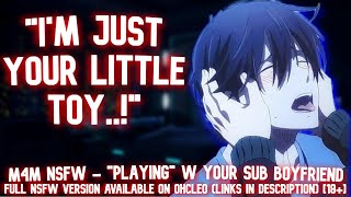 M4M quotPlayingquot with Your Sub Boyfriend SPICY BL Boyfriend ASMR [upl. by Haibot]