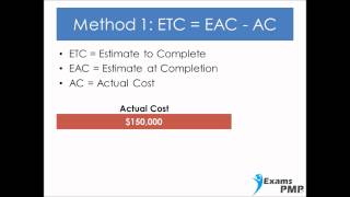 How to Calculate Estimate To Complete ETC [upl. by Chicoine]