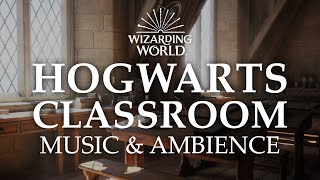 Hogwarts Classroom  Harry Potter Music amp Ambience  5 Scenes for Studying Focusing amp Sleep [upl. by Inessa]