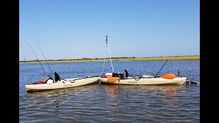 Trip to OcraCoke NC for Kayaking and Clamming  1 [upl. by Veradis966]