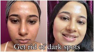 Best Dermatologist recommended Skincare Routine to remove Dark Spots Hyperpigmentation Acne Marks [upl. by Kado]