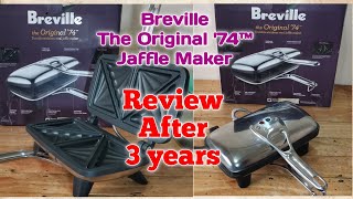 Breville Jaffle Maker product review  after 3 years  BSG1974 FAB [upl. by Areid]