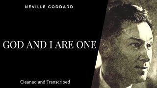 Neville Goddard  God And I Are One  1972 Lecture  Own Voice  Full Transcription  Subtitles 🙏 [upl. by Yrot]