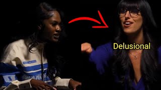 Black Woman Silences Delusional Feminist [upl. by Annaul]