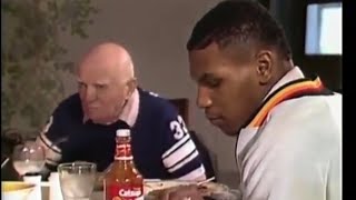 RARE video of MIKE TYSON eating with Cus DAmato 1982 [upl. by Jarlath700]