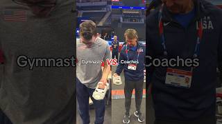 Grip strength challenge at Olympic Trials 💪🏼USAGTrials24 ParisOlympics olympics gymnastics [upl. by Adamis]