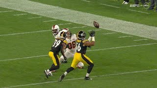 STEELERS DOUBLE INTERCEPTION IS A PICK 6 [upl. by Acinnod862]