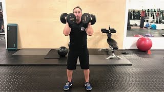 Dumbbell Rotational Shoulder Press [upl. by Lambertson]