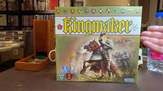 Unboxing KingMaker 2 from Gibson Games Previously Published by Avalon Hill Also [upl. by Banebrudge98]