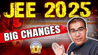 Breaking News🤯  JEE 2025  Pattern Changes  Vinay Shur Sir [upl. by Ayar]