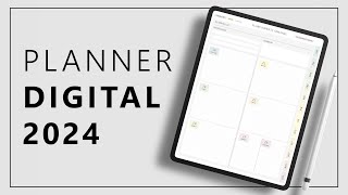 Planner Digital 2024 [upl. by Adnot771]