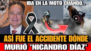 Asi fue el AC1DENTE Donde Murio Nicandro Diaz PRODUCTOR Televisa Fallece Nicandro díaz en accidente [upl. by Azil]