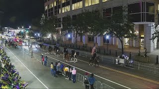 Order of Venus parades in Downtown Mobile [upl. by Seuqirdor]