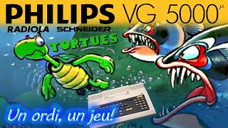 UN ORDI UN JEU  PHILIPS VG5000  TORTUES [upl. by Trevah]