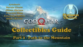 God of War  Collectibles Guide  Part 2 Path to the Mountain [upl. by Attenyt189]