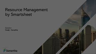 Tutorial Smartsheet  Penggunaan Resource Management untuk Project Management [upl. by Mccready]