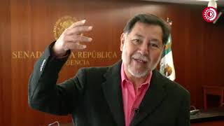 Arrogante presentar después de siete meses contrapropuesta a reforma judicial crítica Noroña [upl. by Annawoj328]