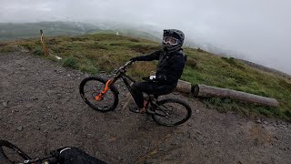 Atherton Bikes A200 Demo at Dyfi Bike Park [upl. by Ikkin]