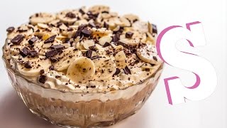 How To Make Banoffee Trifle Recipe  Homemade by SORTED [upl. by Eiknarf310]