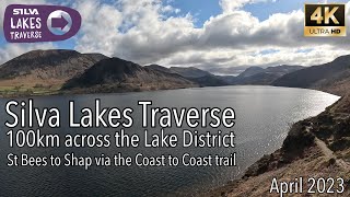 Silva Lakes Traverse  100km Ultra Marathon Lake District  4K  April 2023 [upl. by Arral]