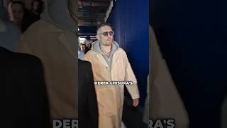 Oleksandr Usyk ARRIVES AT THE O2 ARENA TO WATCH DEREK CHISORA vs JOE JOYCE  FRANK WARREN [upl. by Arad]