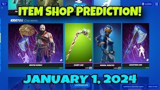 January 1 2024 Fortnite Item Shop CONFIRMED [upl. by Jacobo]