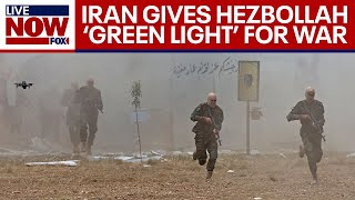 IsraelHamas war Iran allows Hezbollah to escalate attacks on Israel per report  LiveNOW from FOX [upl. by Nivled467]