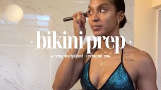 Bikini Prep Diaries  trying my suit  remaining disciplined  SHANICE MASON VLOGS [upl. by Diehl637]