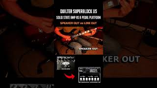 MXR EVH 5150 Overdrive into a Quilter SuperBlock US  Miced Cab vs Line Out  Tone Comparison [upl. by Arihsan799]