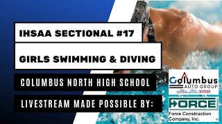 IHSAA Sectional 17 Girls Swimming Finals [upl. by Arlette]