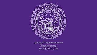 Engineering  Spring Commencement 2018 [upl. by Nwaf]