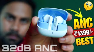 Best Earbuds With ANC Under 1500 🔥 Ptron Zenbuds One Earbuds Unboxing amp Review [upl. by Palma]